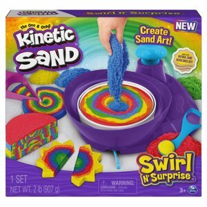 Kinetic sand duhový kolotoč - Spin Master Pog Party