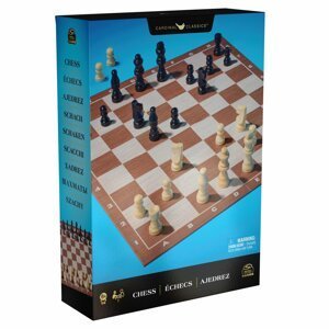 Šachy dřevěné klasik modré - Spin Master games