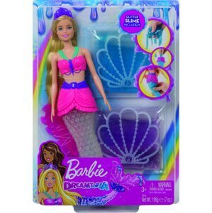 Barbie mořská víla a třpytivý sliz - Mattel Barbie