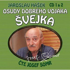 Osudy dobrého vojáka Švejka 1-2 - 2CD - Jaroslav Hašek