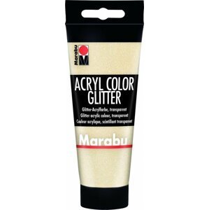 Marabu Acryl Color akrylová barva - zlatá glitr 100 ml