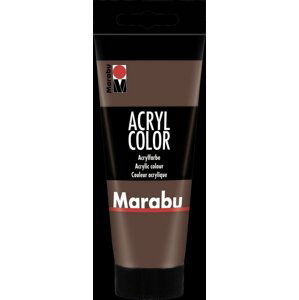 Marabu Acryl Color akrylová barva - středně hnědá 100 ml