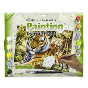 Royal Langnickel Malování podle čísel - tygr a mládě