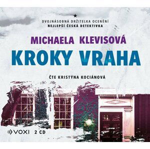 Kroky vraha - 2 CDmp3 (Čte Kristína Kociánová) - Michaela Klevisová