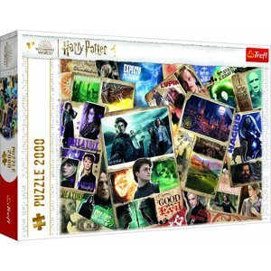 Puzzle Harry Potter - Hrdinové 2000 dílků 96,1x68,2cm v krabici 40x27x6cm - Trigano