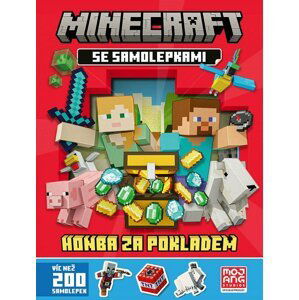 Minecraft - Honba za pokladem se samolepkami - autorů kolektiv