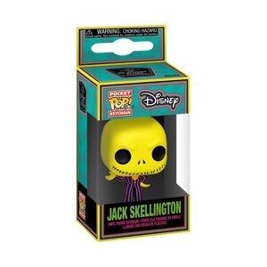 Funko POP Keychain: The Nightmare Before Christmas - Jack (BlackLight edition)