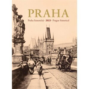 Kalendář 2023 Praha historická - nástěnný