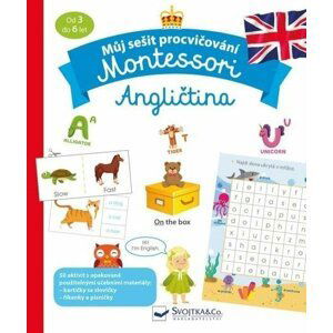Můj sešit procvičování Montessori - Angličtina - Lydie Barusseau