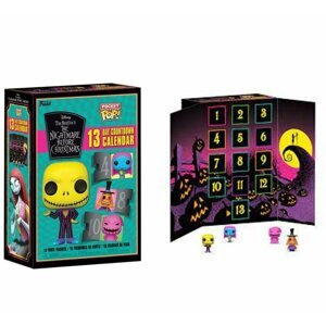 Funko POP Adventní kalendář: 13 Days - The Nightmare Before Christmas (BlackLight limited exclusive edition)