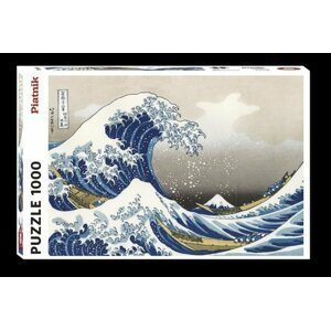 Piatnik 1000 d. Hokusai Velká vlna u pobřeží Kanagawy