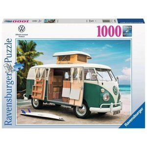 Ravensburger Puzzle Obytný vůz Volkswagen T1 1000 dílků