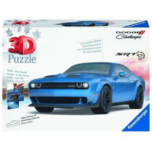 Ravensburger Puzzle 3D Dodge Challenger SRT Hellcat Widebody 108 dílků
