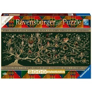 Ravensburger Puzzle Panorama Harry Potter - Rodokmen 2000 dílků