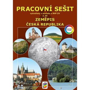Zeměpis 8, 2. díl - Česká republika (barevný pracovní sešit), 6.  vydání
