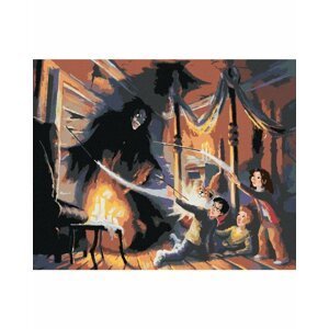 Malování podle čísel 40 x 50 cm Harry Potter - Sirius Black první setkání