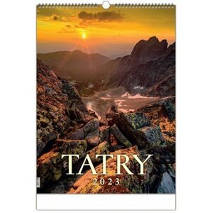 Tatry 2023 - nástenný kalendár