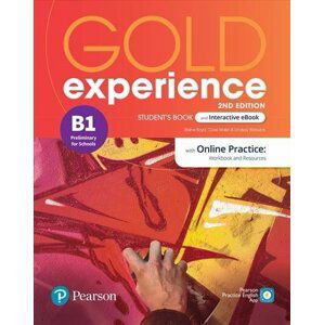 Gold Experience B1 Student´s Book with Interactive eBook, Online Practice, Digital Resources and Mobile App. 2ns Edition - Elaine Boyd