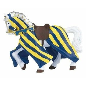 Kůň turnajový modrý