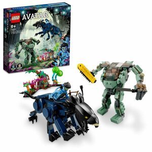 LEGO® Avatar 75571 Neytiri a thanator vs. Quaritch v AMP obleku - LEGO® Avatar