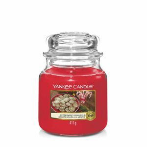 YANKEE CANDLE Peppermint Pinwheels svíčka 411g