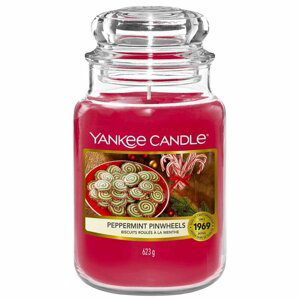 YANKEE CANDLE Peppermint Pinwheels svíčka 625g