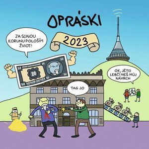 Opráski - nástěnný kalendář 2023 - jaz