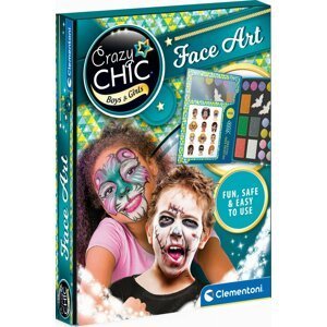 Crazy Chic Malování na obličej - Clementoni