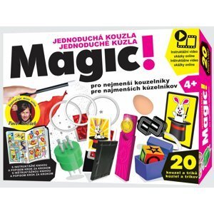 Magic! Jednoduchá kouzla pro nejmenší kouzelníky (20 triků) - Sparkys