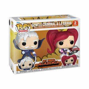 Funko POP Animation: My Hero Academy - 2pack Gentle Criminal & LaBrava (exclusive special edition)