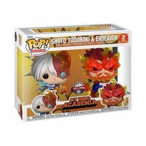 Funko POP Animation: My Hero Academy - 2pack Endeavor & Todoroki (exclusive special edition)