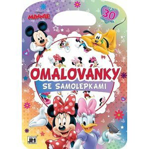 Minnie - Omalovánky se samolepkami