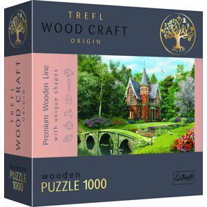Trefl Wood Craft Origin Puzzle Viktoriánský dům 1000 dílků - dřevěné - Trigano