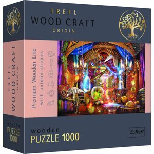 Trefl Wood Craft Origin Puzzle Kouzelná komnata 1000 dílků - Trigano