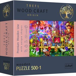 Trefl Wood Craft Origin Puzzle Kouzelný svět 501 dílků - Trigano