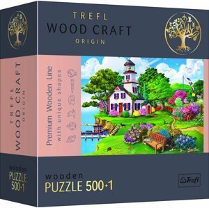 Dřevěné puzzle Letní útočiště 501 dílků - Trigano