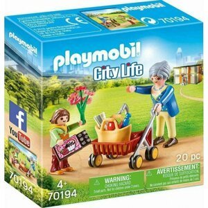 Playmobil Babička s chodítkem - Holywood