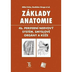 Základy anatomie 4b - Periferní nervový systém, smyslové orgány a kůže, 3.  vydání - Miloš Grim