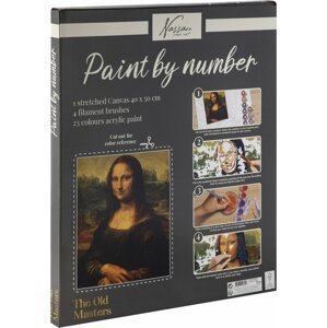 Malování podle čísel na plátno Mona Lisa 40x50 cm - Samsung