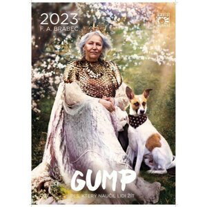Kalendář 2023 Gump - Pes, který naučil lidi žít - F.A. Brabec