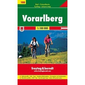 RK 100 Vorarlberg 1:100 000 / cyklomapa