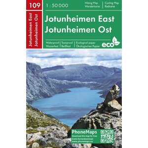 PMN 109 Jotunheimen East 1:50 000