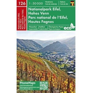 PMG 126 Nationalpark Eifel, Hohes Venn 1:50 000