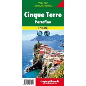 WKI 02 Cinque Terre 1:50 000 / turistická mapa