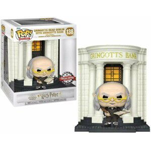 Funko POP Movies: Harry Potter - Diagon Alley: Gringotts Bank w/Head Goblin (exclusive special edition)