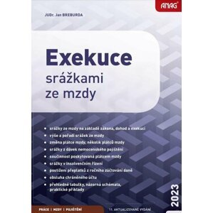 ANAG Exekuce srážkami ze mzdy 2023 - Jan Breburda