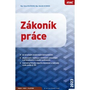 Zákoník práce 2023 – sešit - Zdeněk Schmied