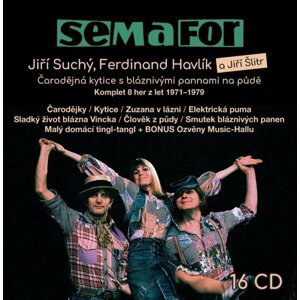 Semafor - Čarodějná kytice s bláznivými pannami na půdě / Komplet 8 her z let 1971-1979 (CD) - Jiří Suchý
