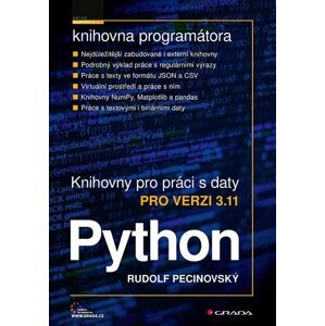 Python - knihovny pro práci s daty pro verzi 3.11 - Rudolf Pecinovský