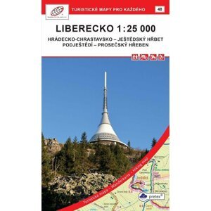 Liberecko 1:25 000 / 48 Turistivké mapy pro každého